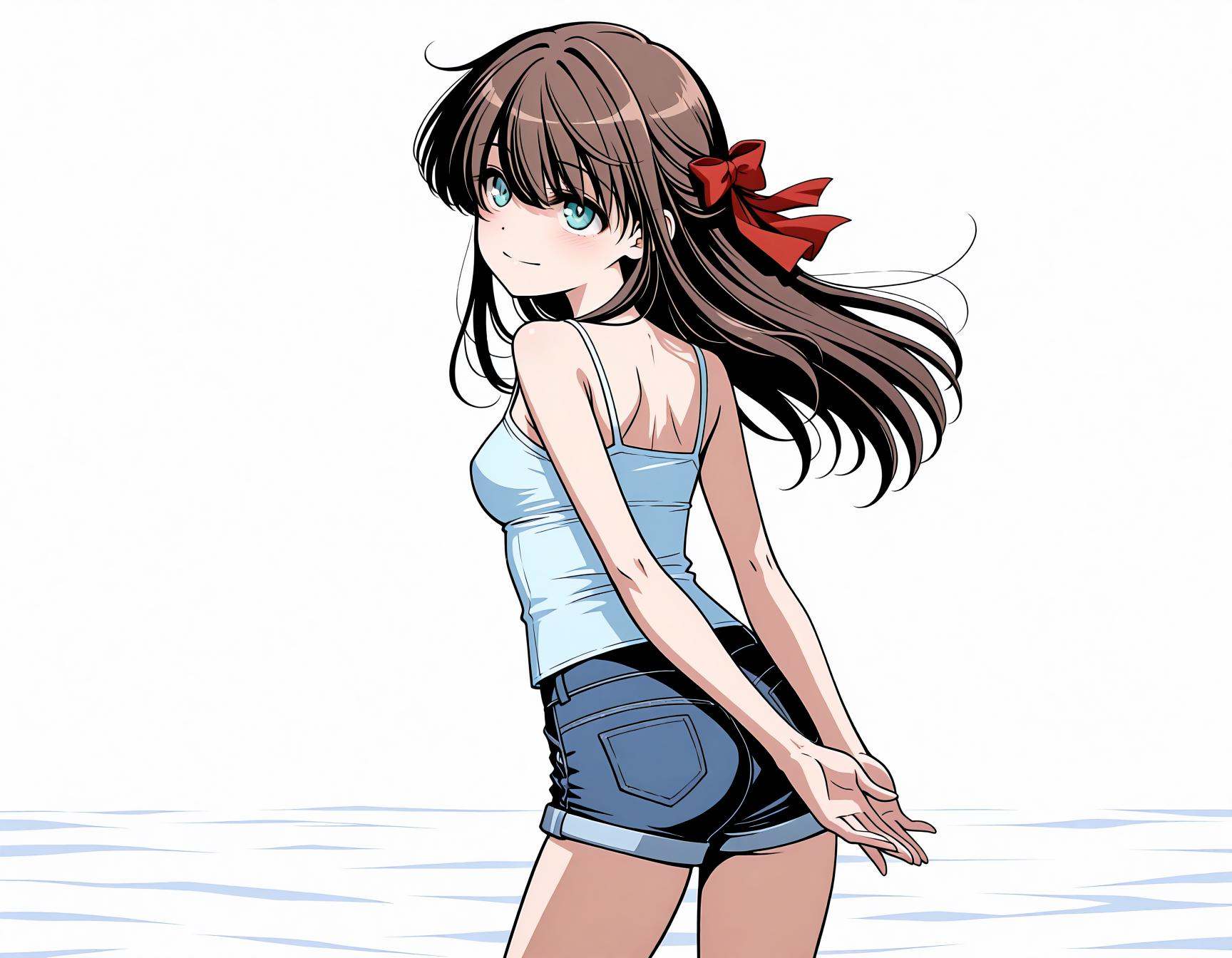 1girl,  solo, on Tensor.Art
