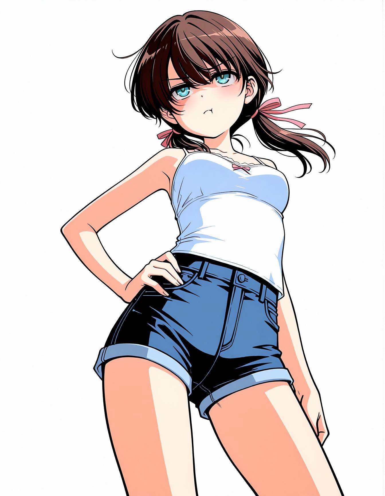 1girl,  solo, on Tensor.Art