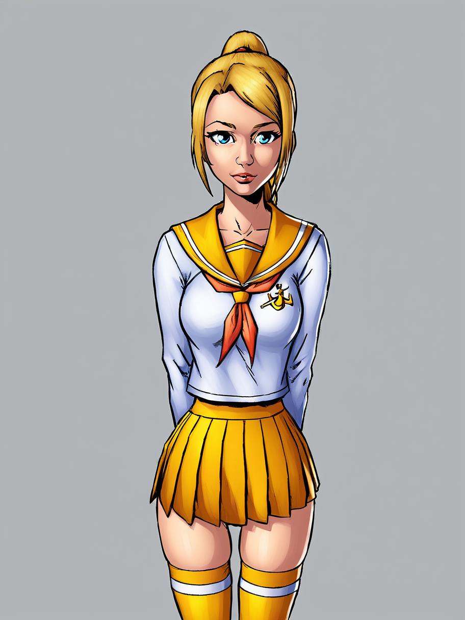 1girl,  solo ,  cowboy shot on Tensor.Art
