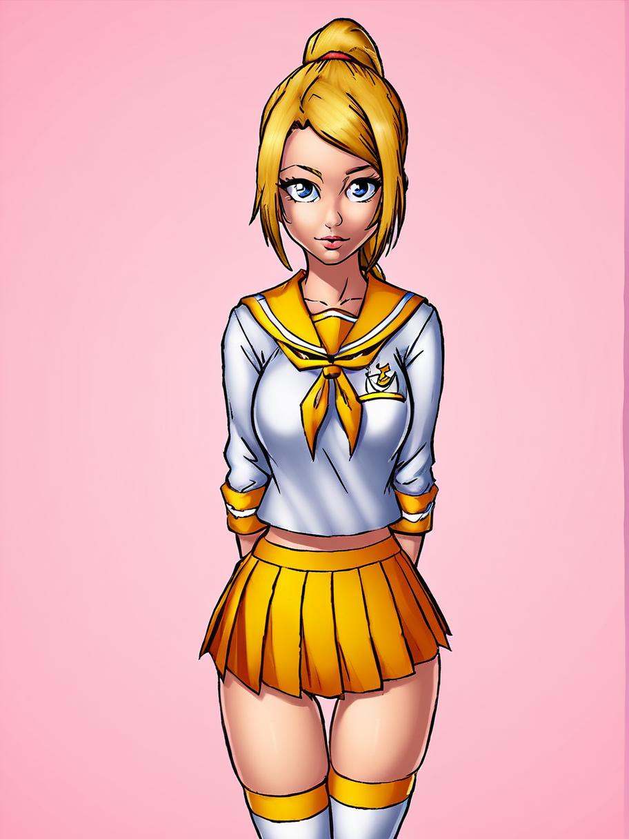 1girl,  solo ,  cowboy shot on Tensor.Art