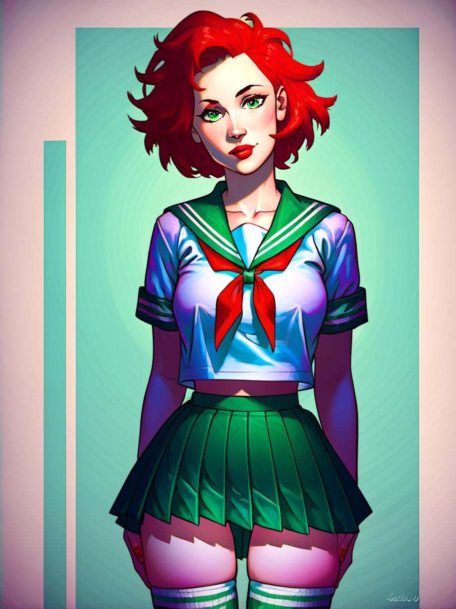 easynegative,  zPDXL,  1girl on Tensor.Art
