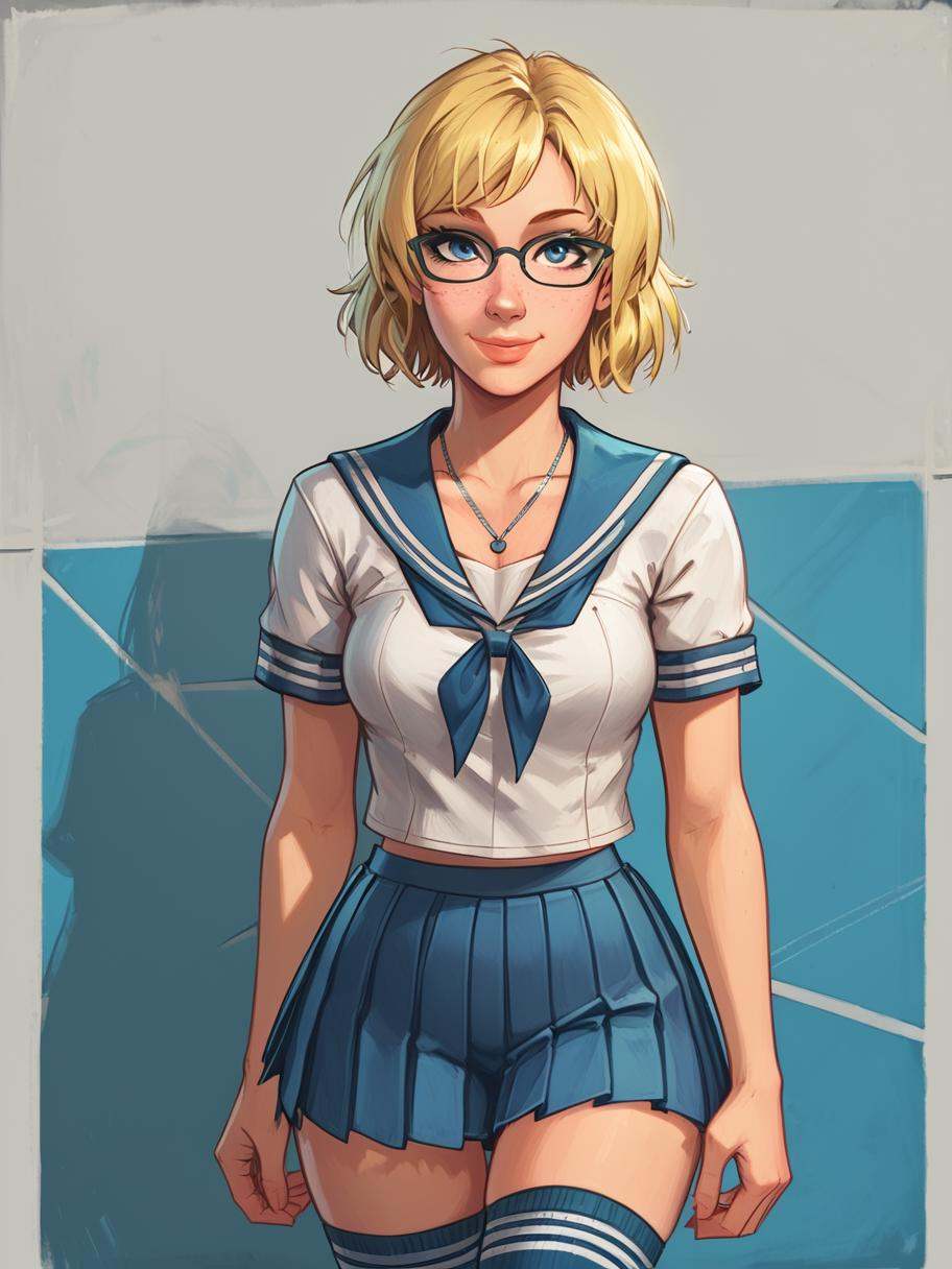 easynegative,  zPDXL,  1girl on Tensor.Art
