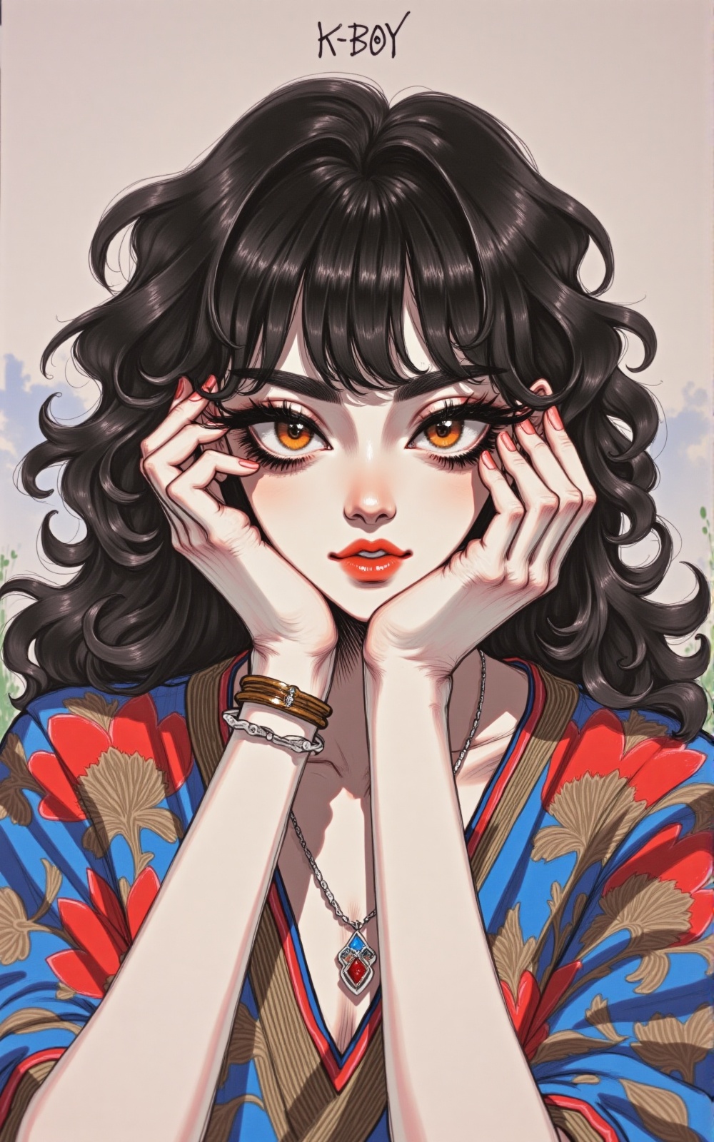 "1girl,  solo,  looking at viewer on Tensor.Art