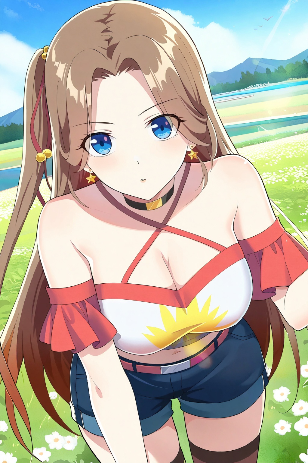 1girl,  long hair,  breasts on Tensor.Art