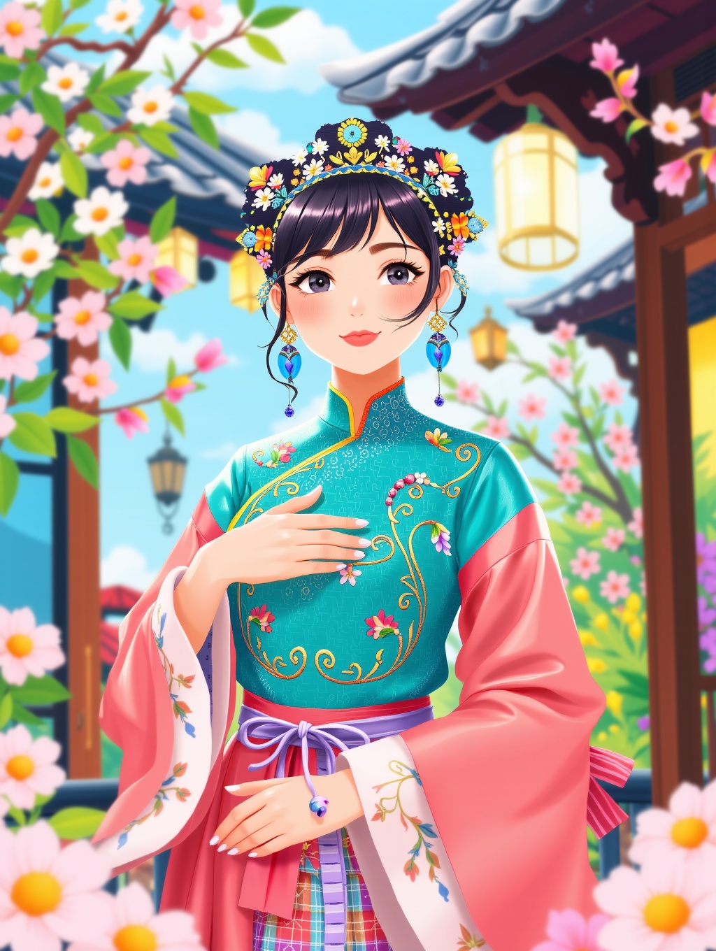 (((masterpiece))) ,  (((best quality))) ,  anime style on Tensor.Art