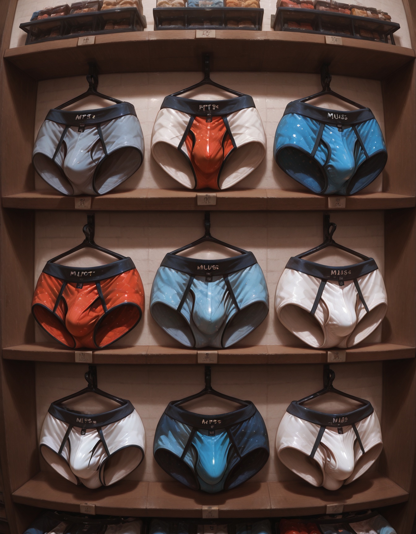 mus,  mus-boxers,  male underwear on shelf on Tensor.Art