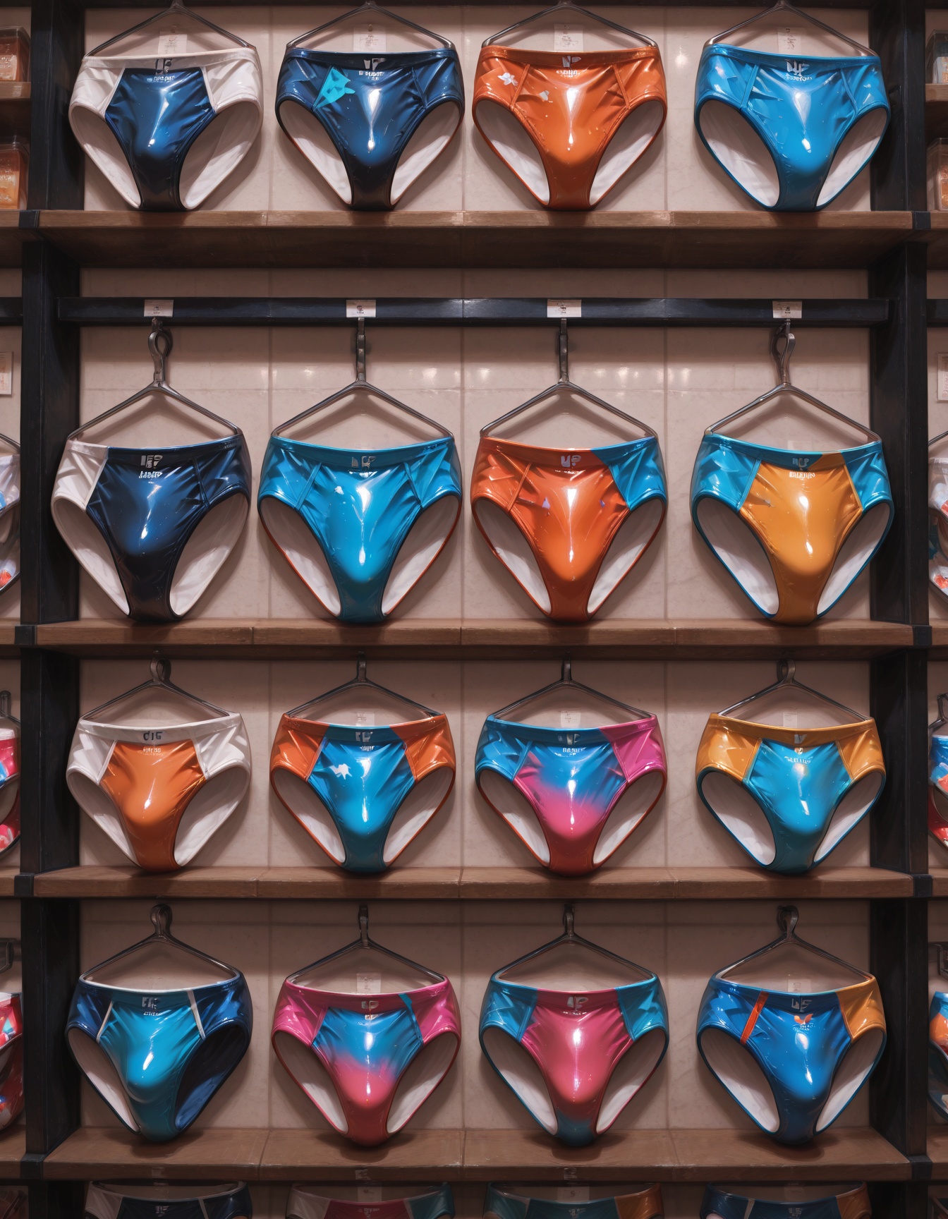 mus,  mus-swimbriefs,  male swimbriefs on shelf on Tensor.Art