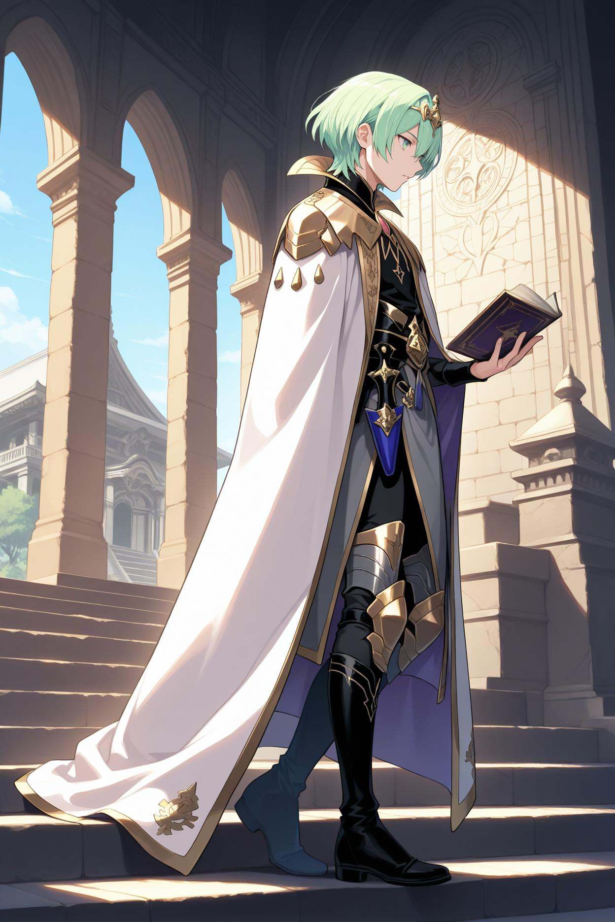 masterpiece,  best quality,  male focus on Tensor.Art