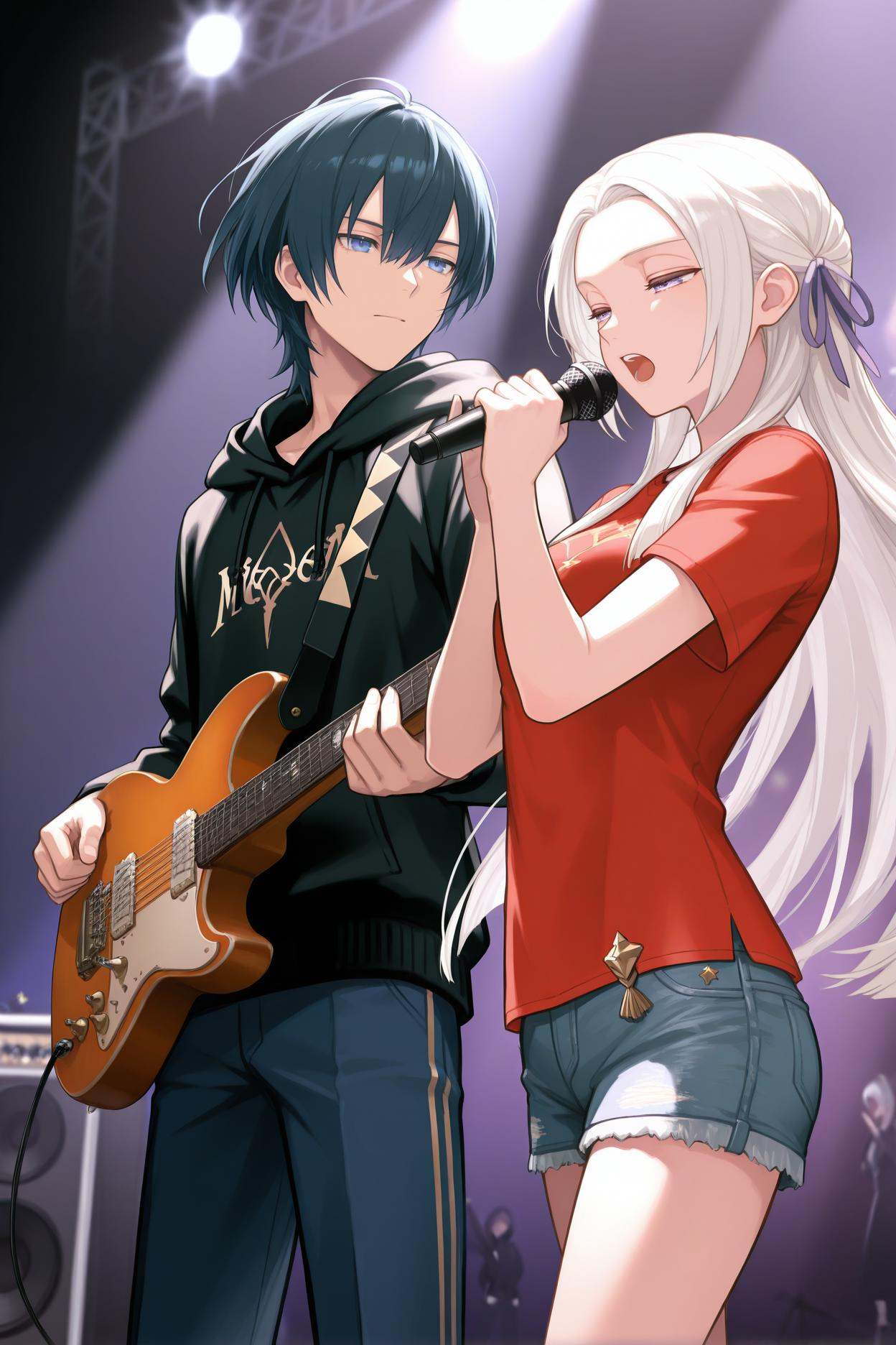 masterpiece,  best quality,  man and woman on Tensor.Art