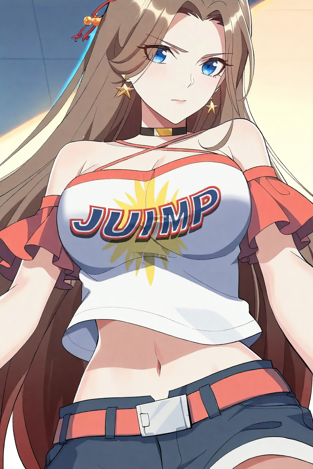 1girl,  long hair,  breasts on Tensor.Art
