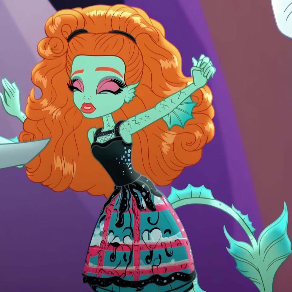 1girl,  LornaMcNessie,  merfolk on Tensor.Art