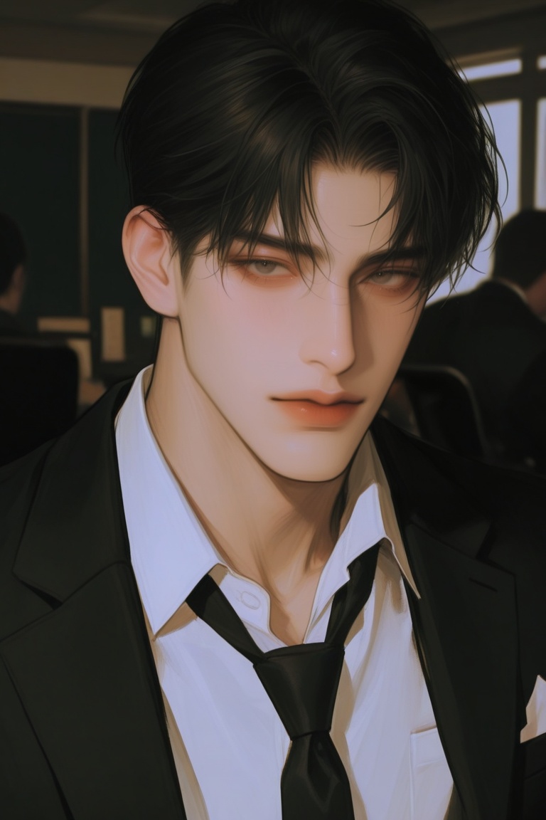 1male,  businessperson theme,  handsome body on Tensor.Art