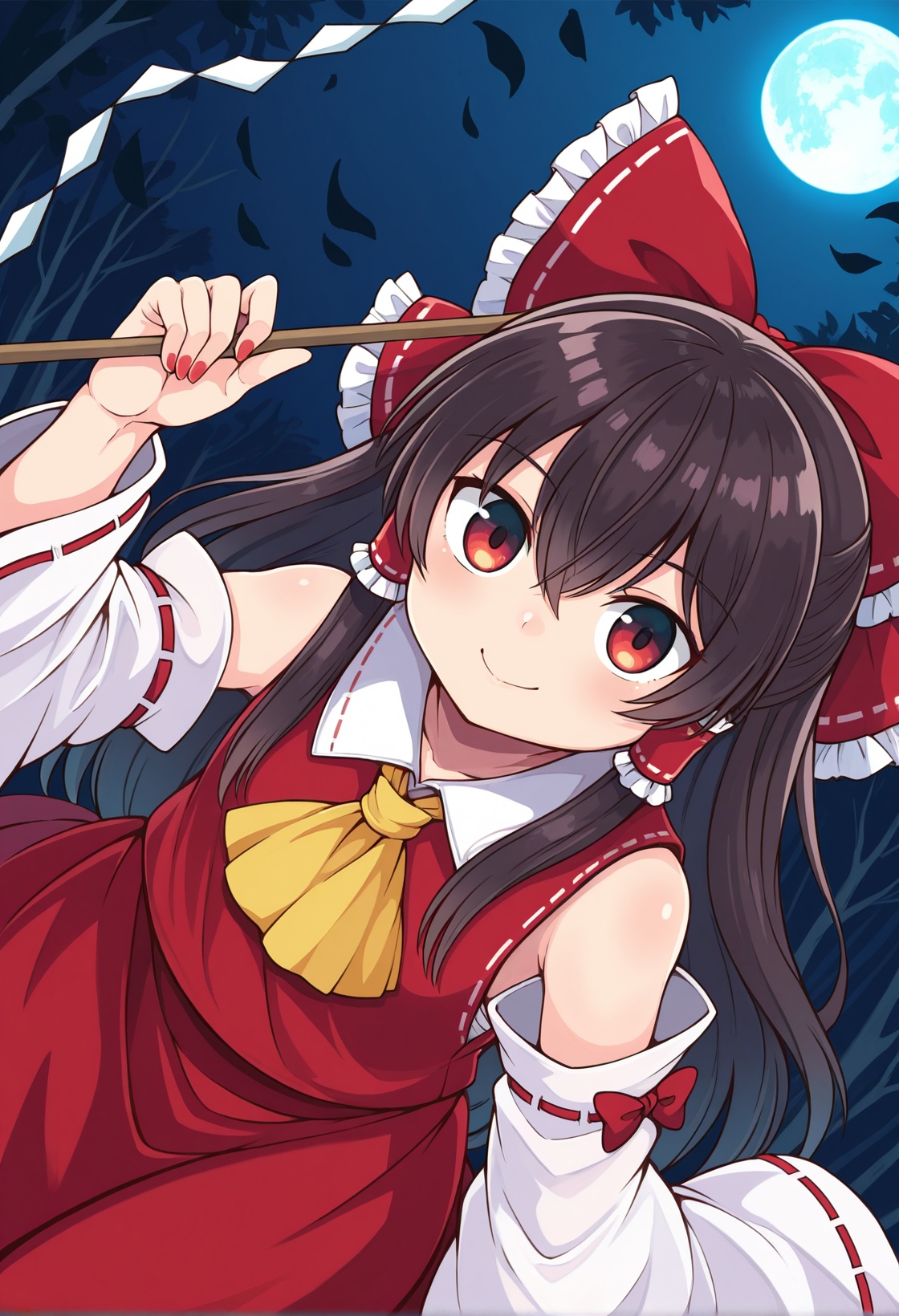 MCNsT3T3Rnu3,  1girl,  hakurei reimu on Tensor.Art