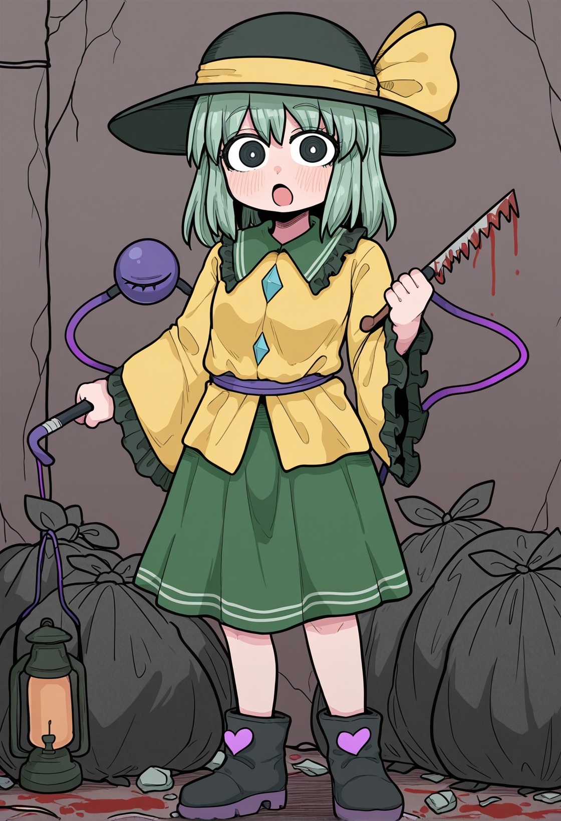 MCNsc4kemq3,  komeiji koishi,  1girl on Tensor.Art