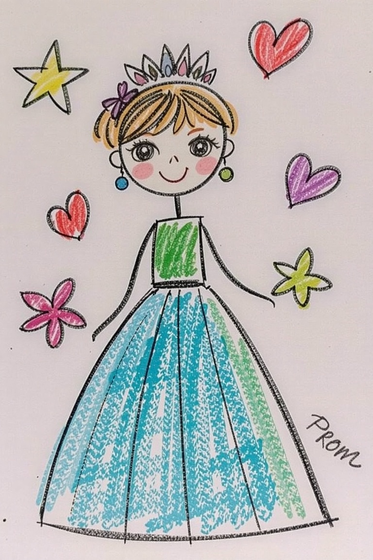 Prom,  girl, on Tensor.Art