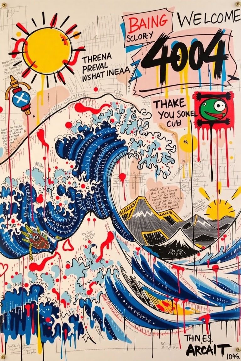 Wave,  arcade,  404 on Tensor.Art