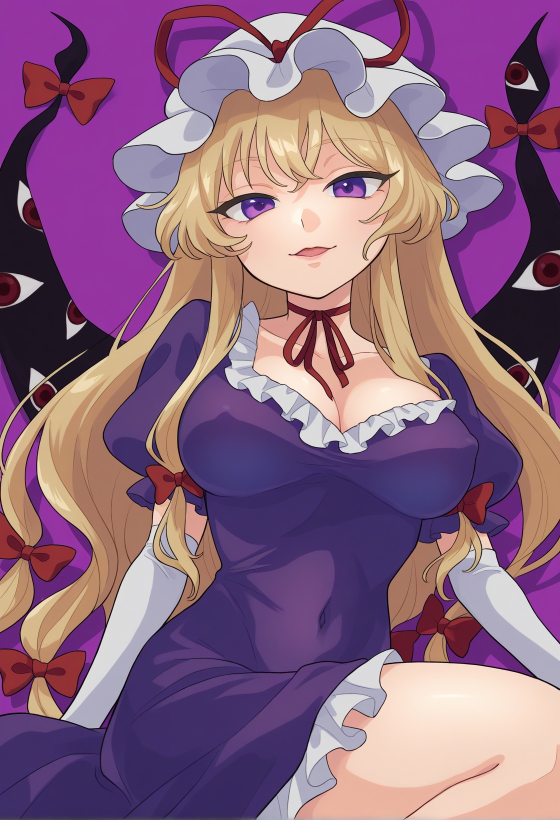 MCNsZe75uy0O,  yakumo yukari,  1girl on Tensor.Art