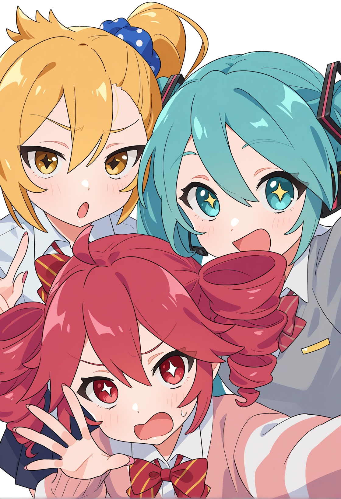 MCNsZe75uy0M,  3girls,  akita neru on Tensor.Art