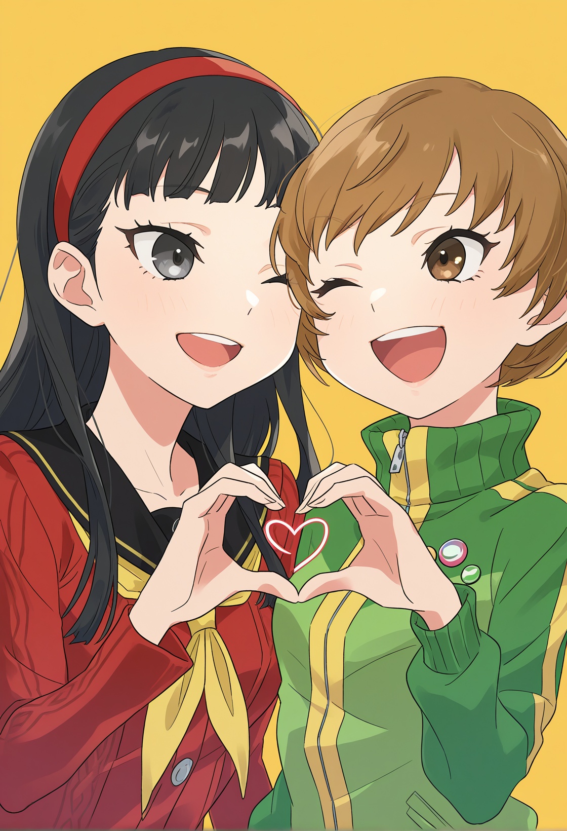 MCNsZe75uy0M,  amagi yukiko,  satonaka chie on Tensor.Art
