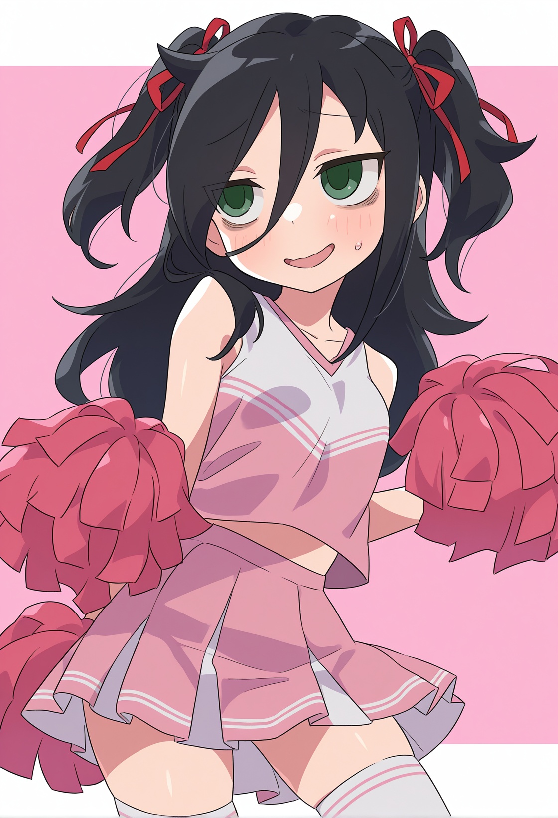 MCNsZe75uy0M,  1girl,  pom pom (cheerleading) on Tensor.Art