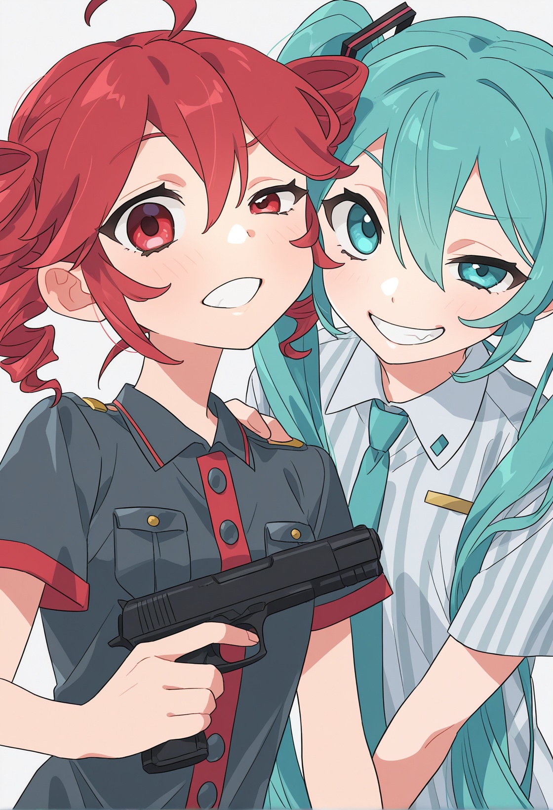 red hair,  MCNsZe75uy0M,  2girls on Tensor.Art