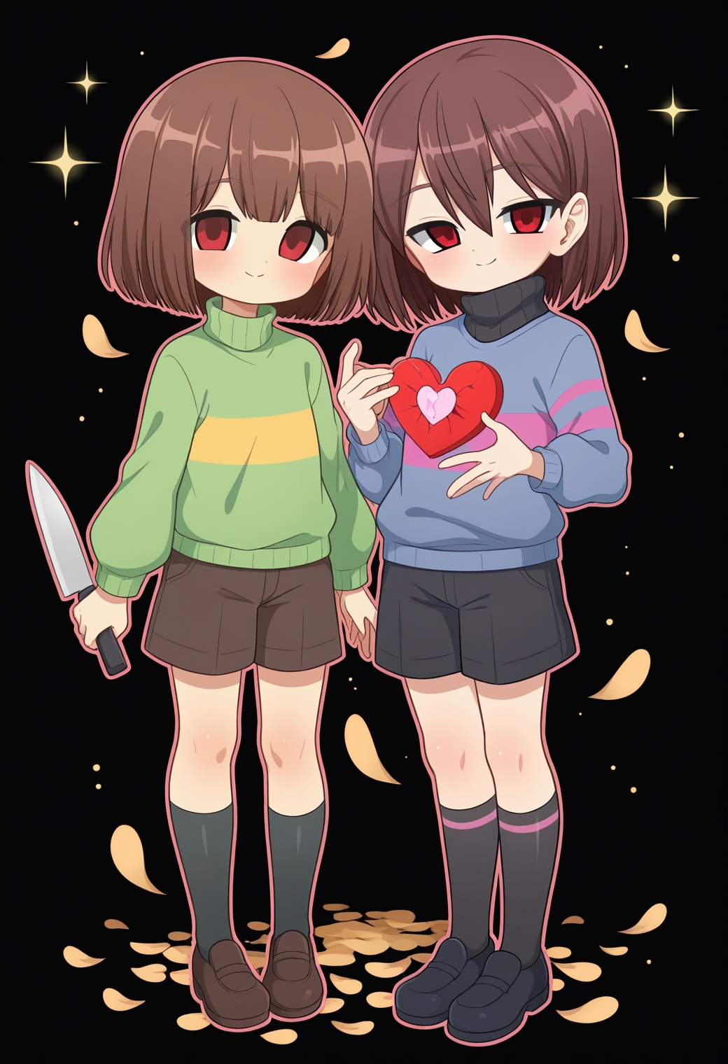 MCNsKGT,  kevin.g.tuck,  chara \(undertale\) on Tensor.Art