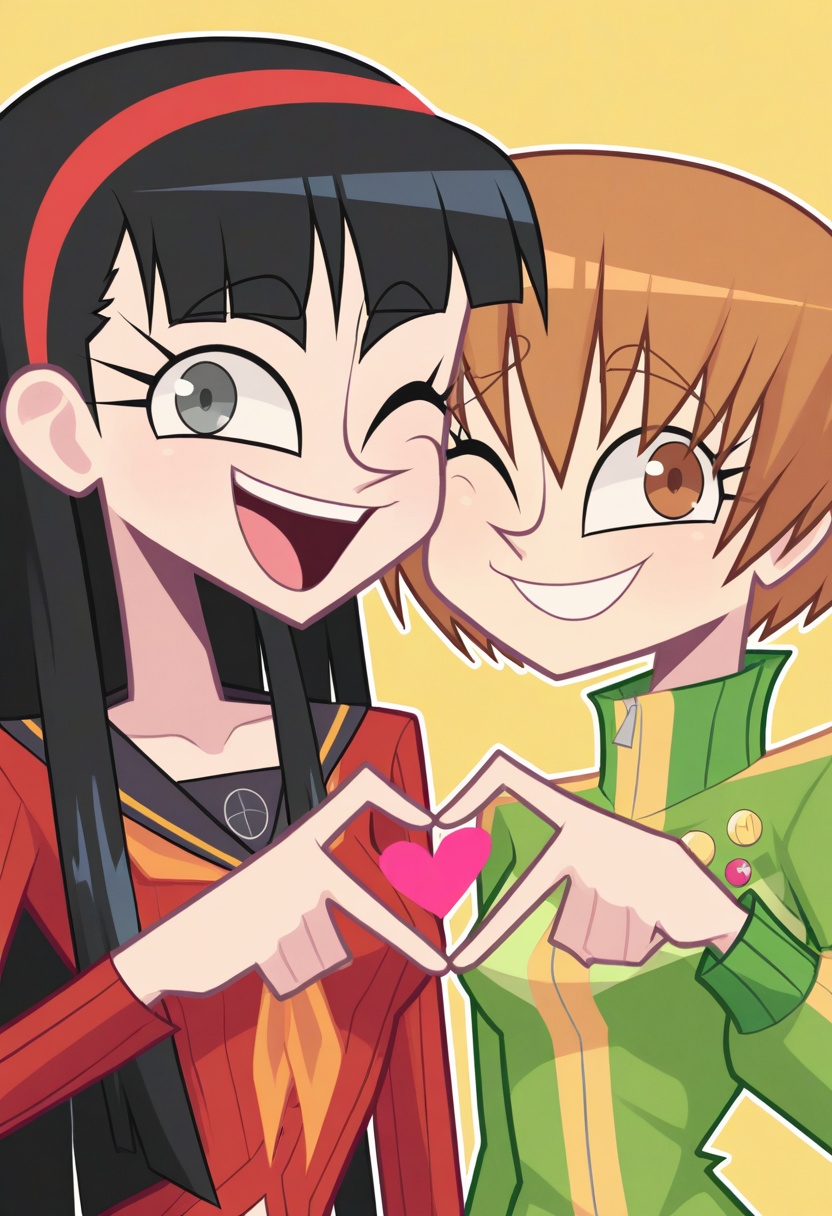 MCNsDra814nc,  amagi yukiko,  satonaka chie on Tensor.Art