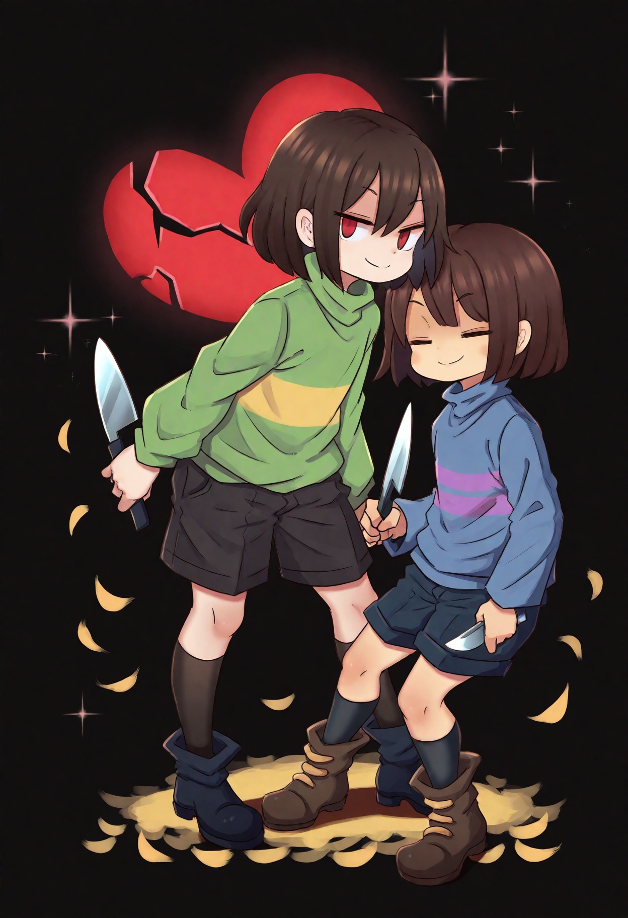 M1C3N3s7L3e2m2o2n2S8n1a4i8l8,  lemon snail,  chara \(undertale\) on Tensor.Art