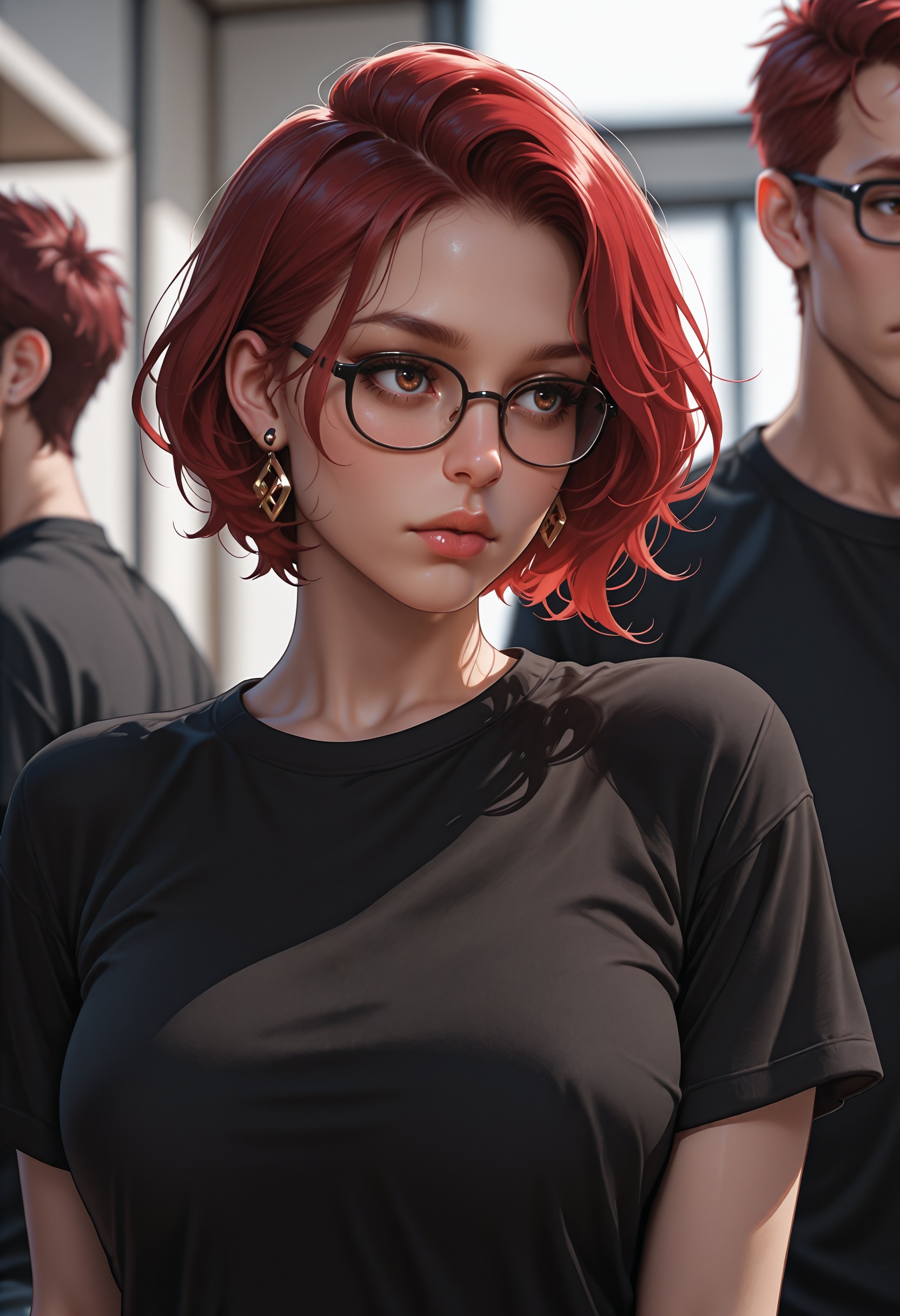 masterpiece,  very aesthetic,  earrings on Tensor.Art