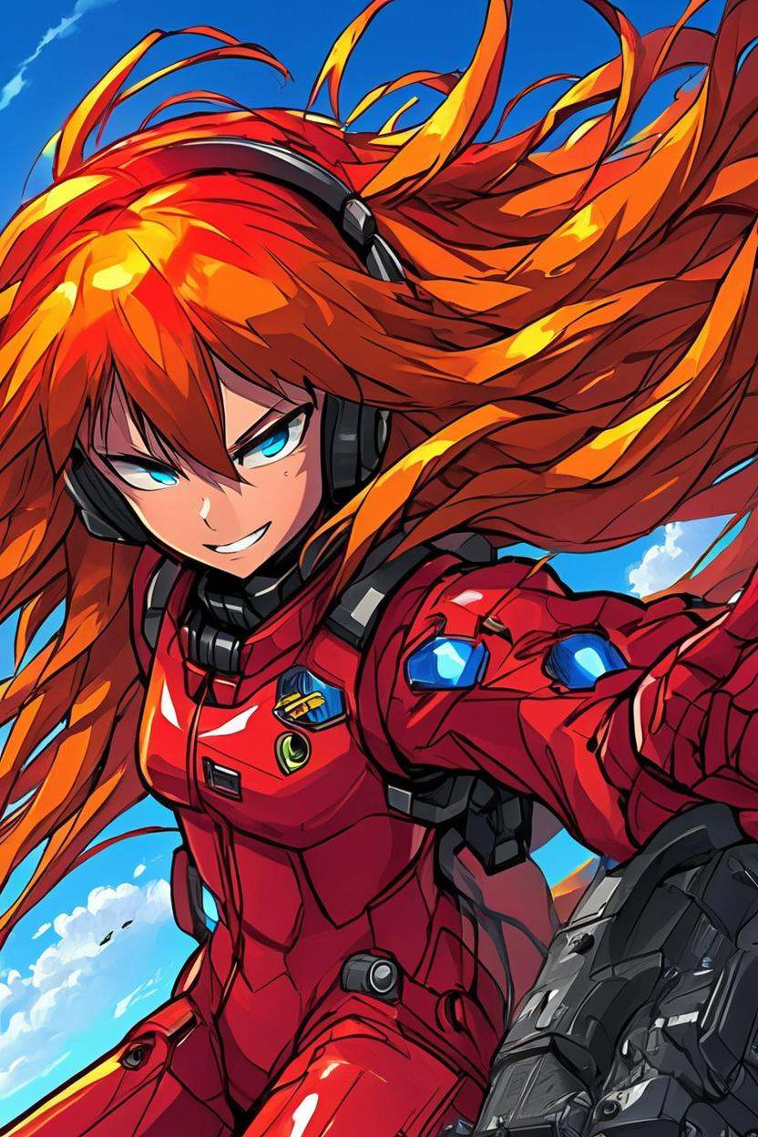masterpiece,  best quality,  asuka langley soryu on Tensor.Art