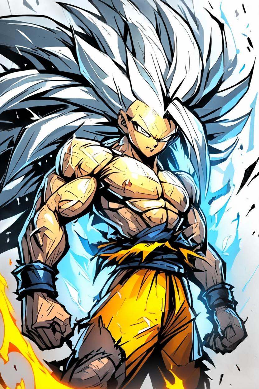 masterpiece,  best quality,  SUPER SAIYAN 5 on Tensor.Art