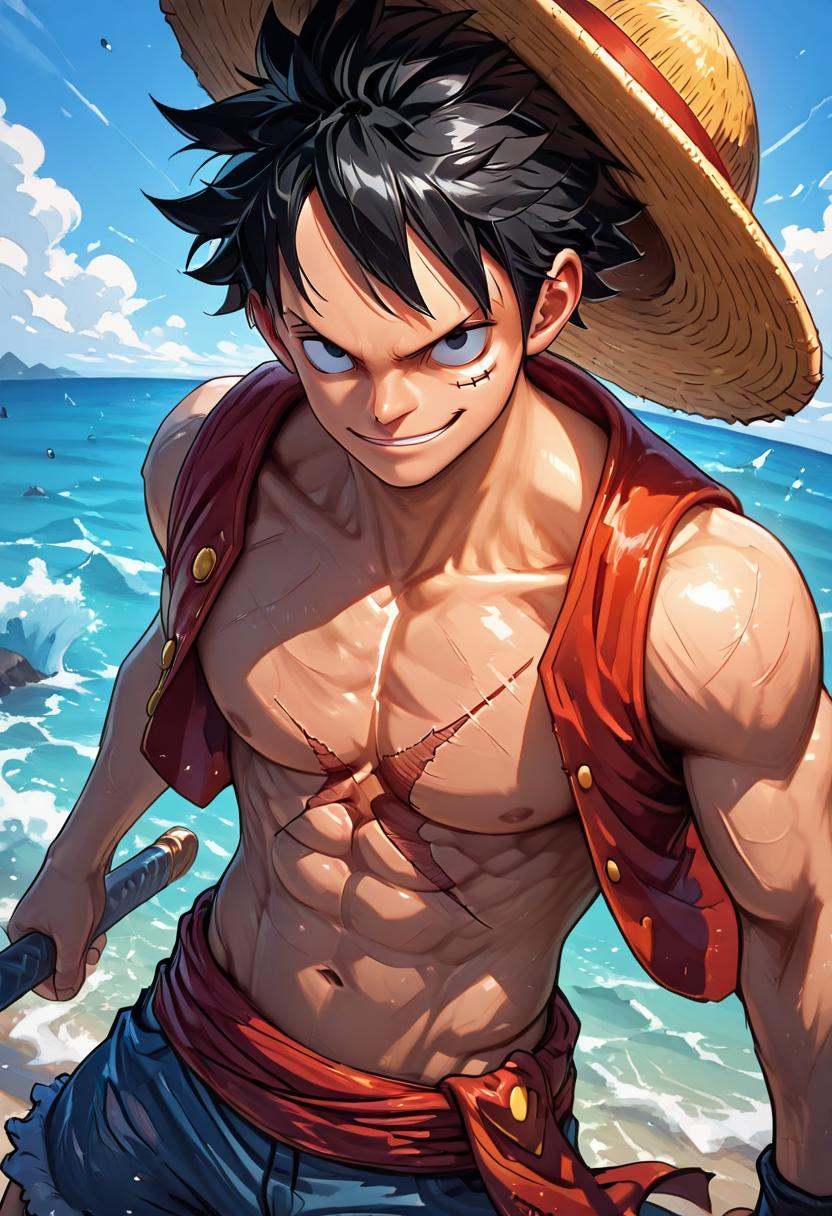 masterpiece,  best quality,  monkey d. luffy on Tensor.Art