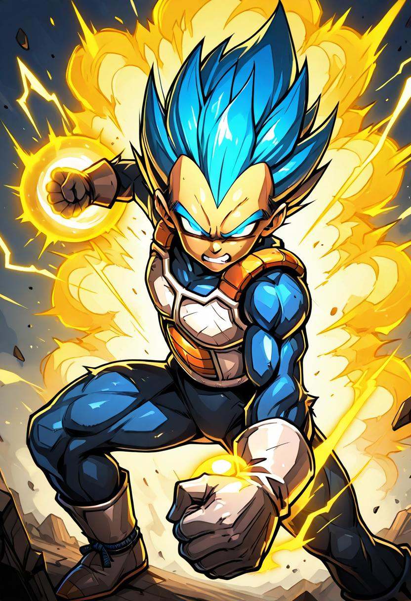 masterpiece,  best quality,  vegeta on Tensor.Art