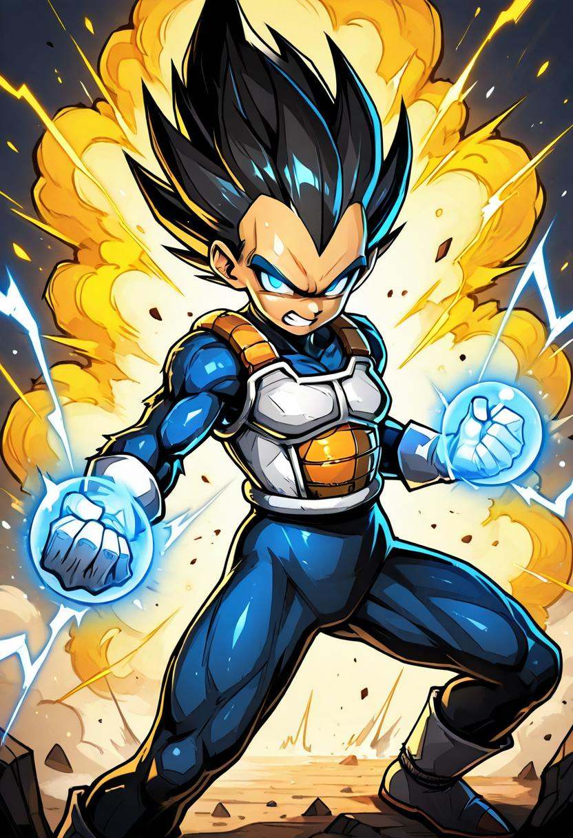 masterpiece,  best quality,  vegeta on Tensor.Art