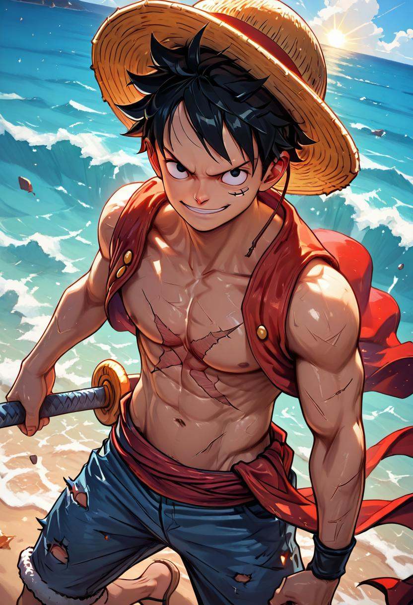 masterpiece,  best quality,  monkey d. luffy on Tensor.Art