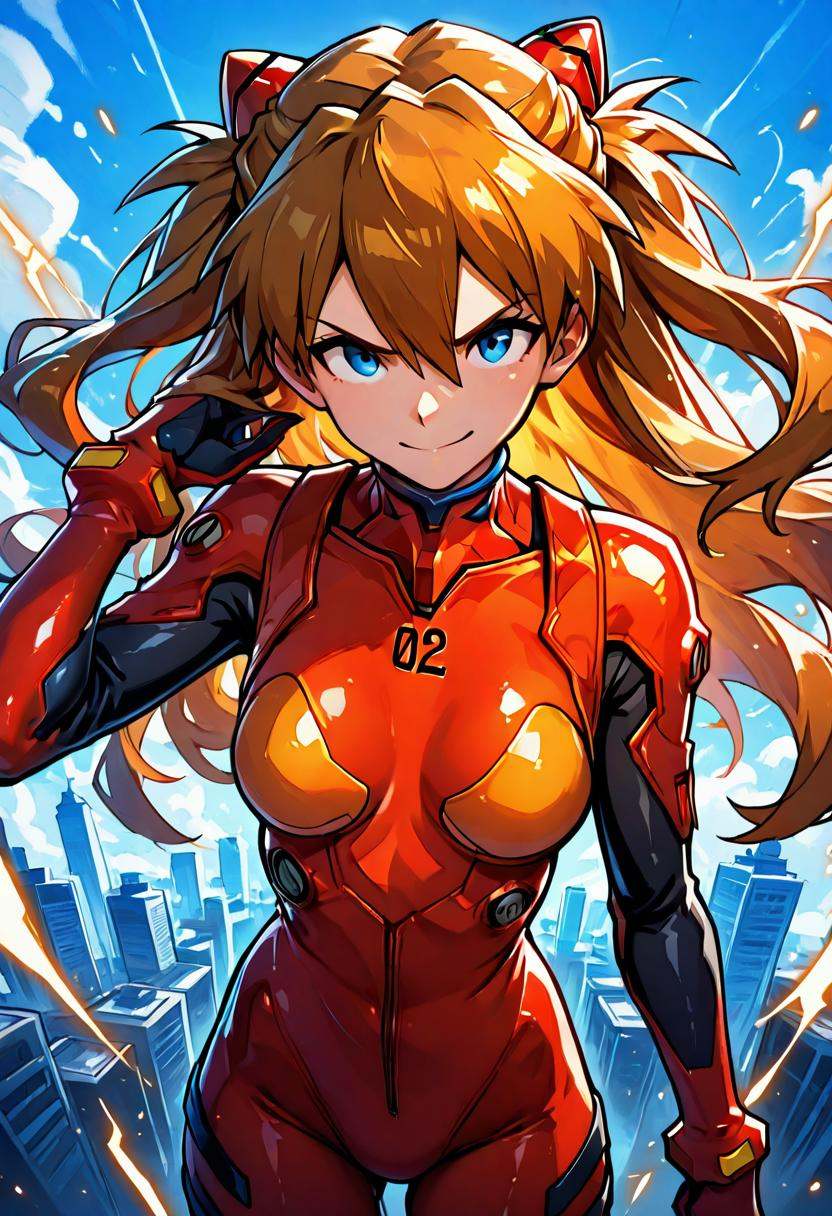 masterpiece,  best quality,  asuka langley soryu on Tensor.Art