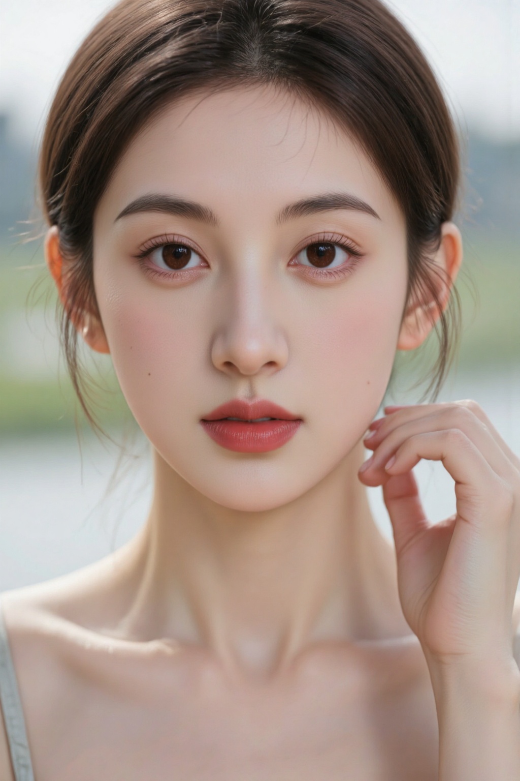 1girl,  real human skin,  4K on Tensor.Art