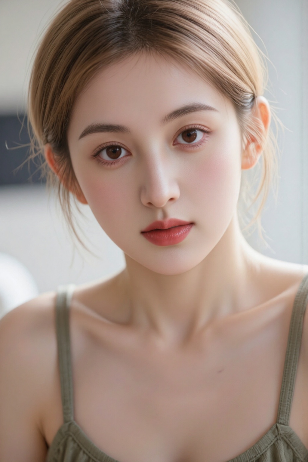 1girl,  real human skin on Tensor.Art