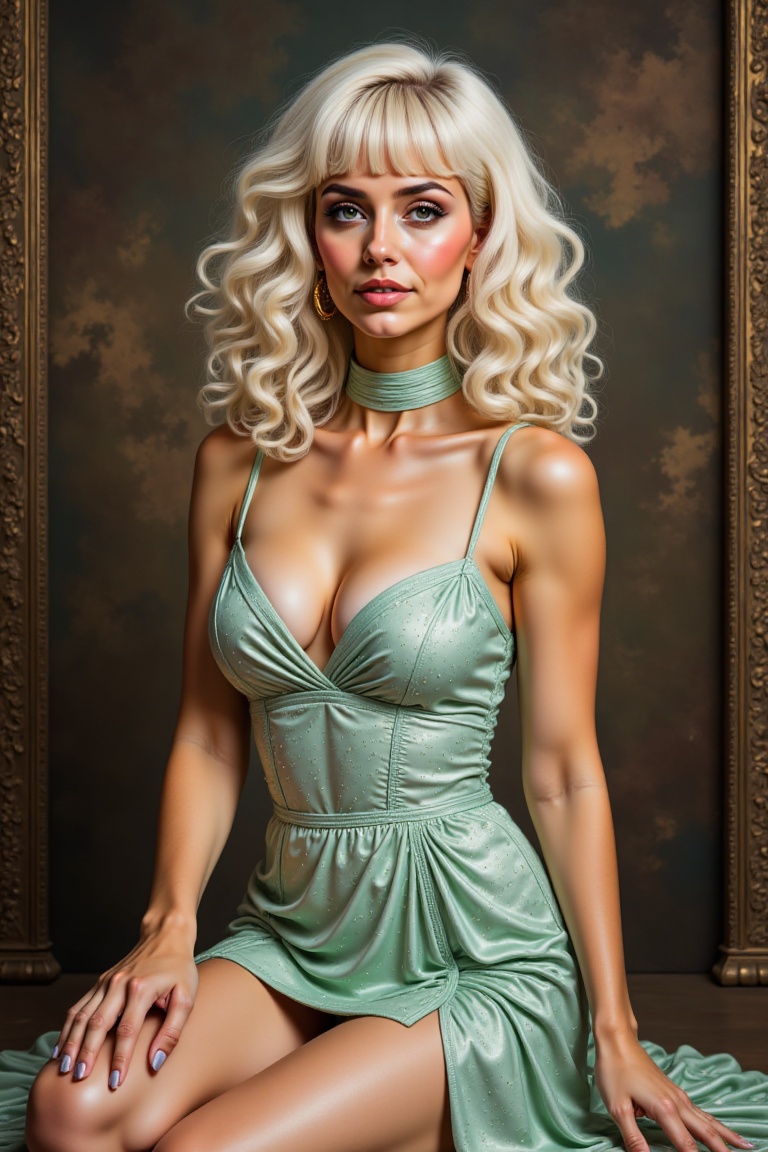 Hannah Happy,  looks like Evangeline Lilly,  a blend of a Artgerm and Rubens painting on Tensor.Art