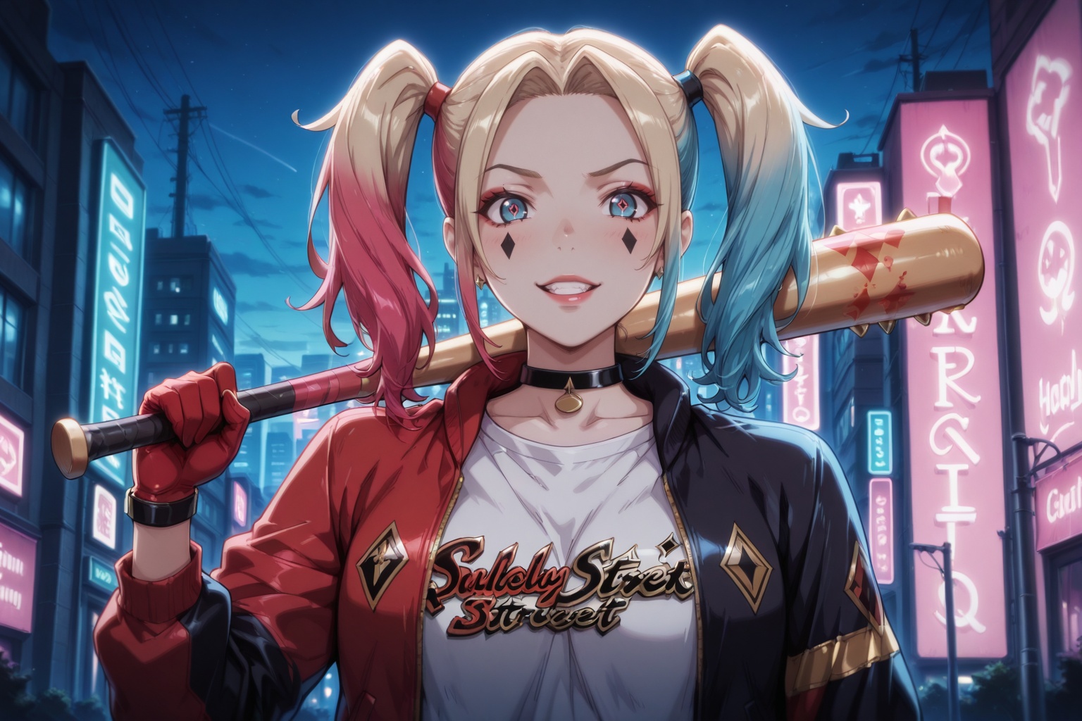 1girl,  Harley Quinn,  masterpiece on Tensor.Art