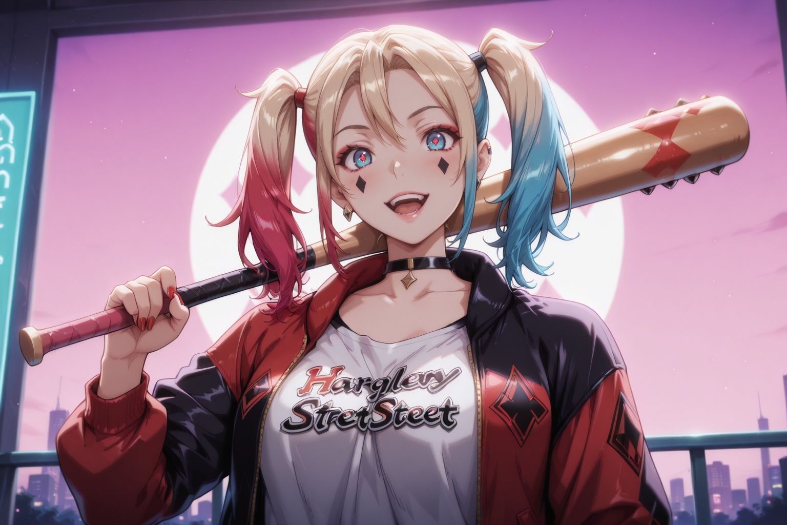 1girl,  Harley Quinn,  masterpiece on Tensor.Art