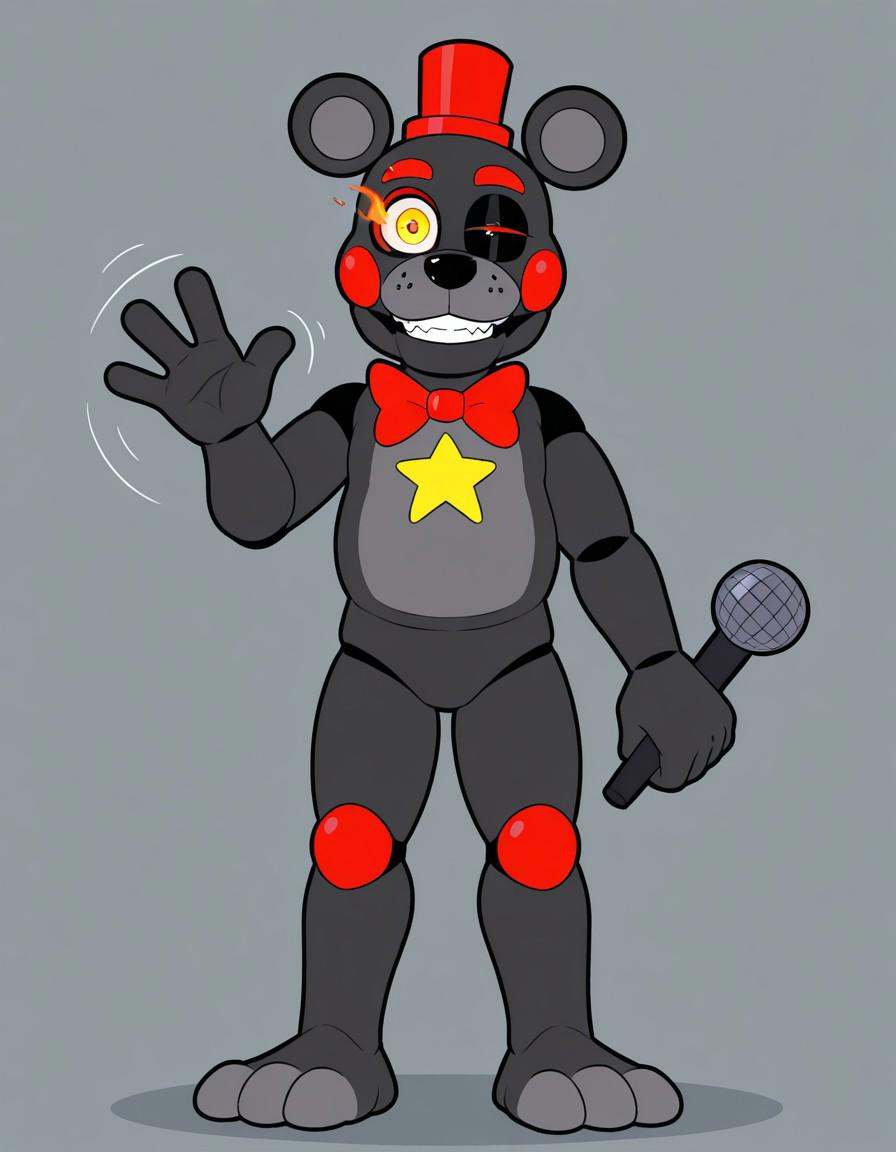 L3FTY-FN4F,  animatronics,  two tone skin on Tensor.Art
