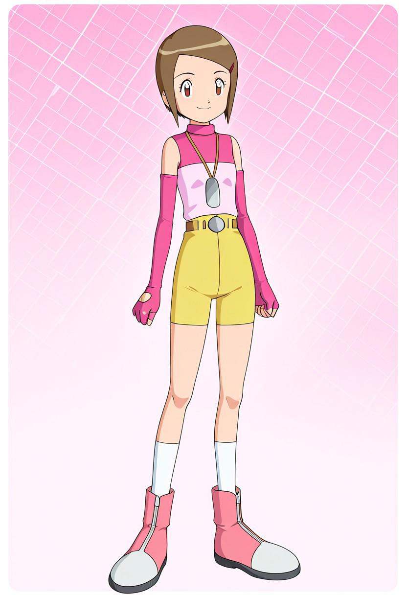anime screencap,  anime art style,  digimon adventure 02 on Tensor.Art