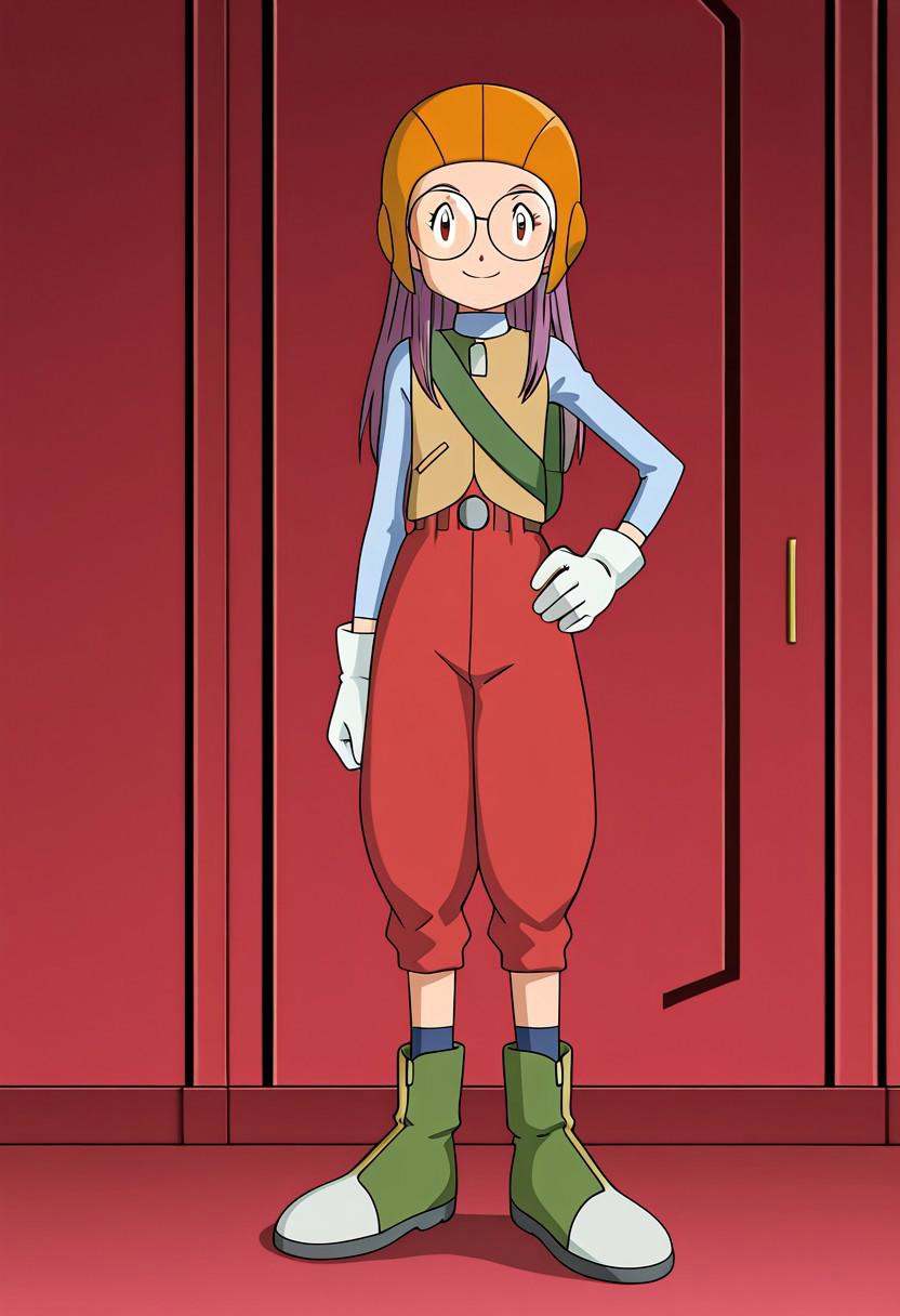 anime screencap,  anime art style,  digimon adventure 02 on Tensor.Art