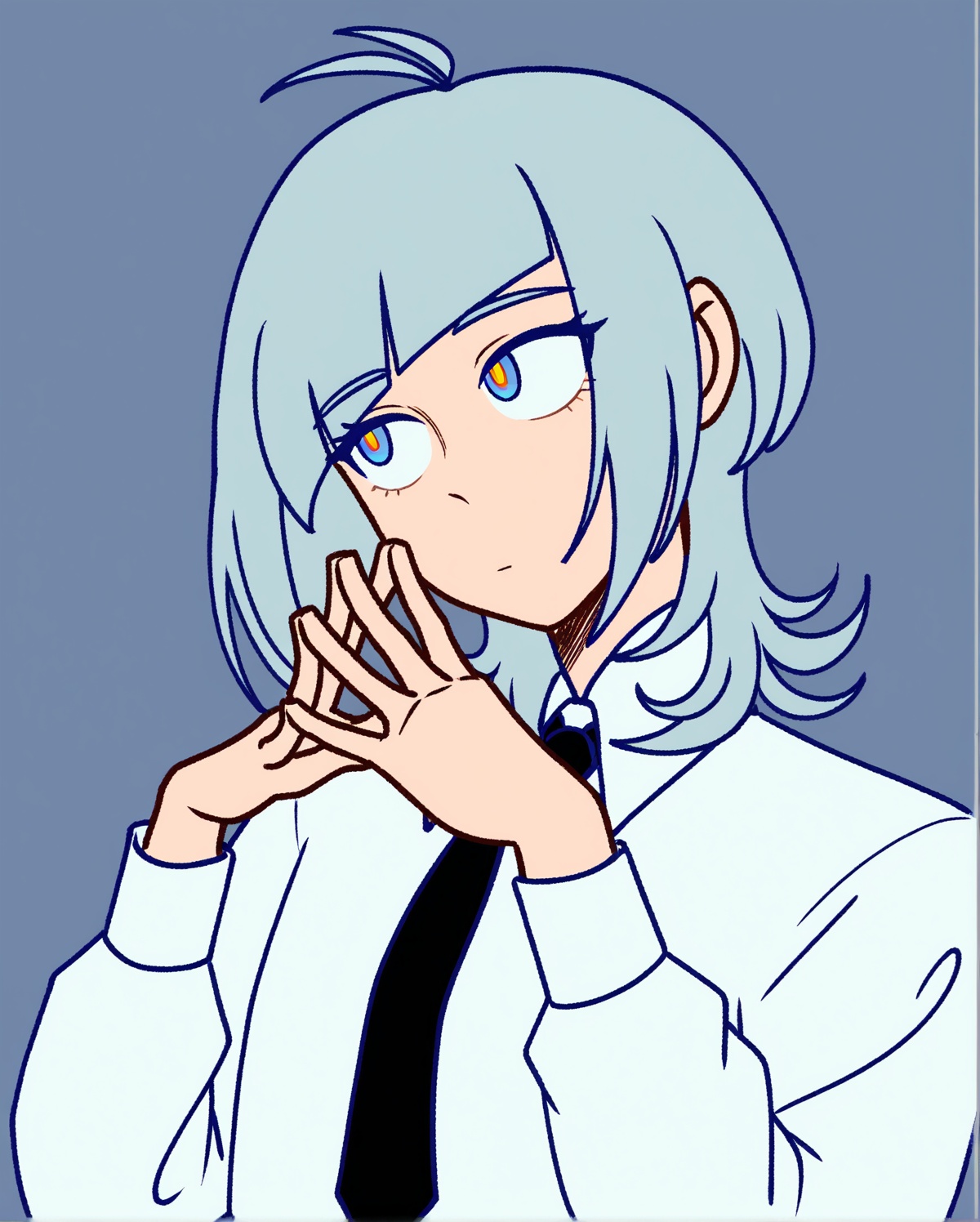 solo,  white shirt,  buttoned shirt on Tensor.Art