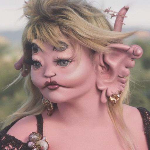 Melanie Martinez,  smooth skin,  a woman on Tensor.Art