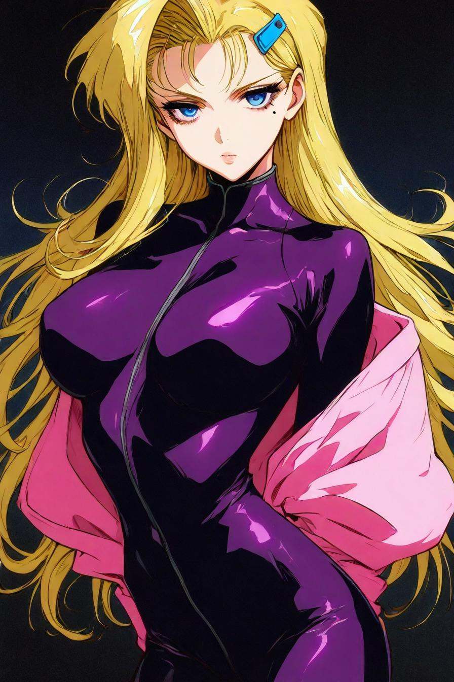 fuurinji miu,  blonde hair,  long hair on Tensor.Art