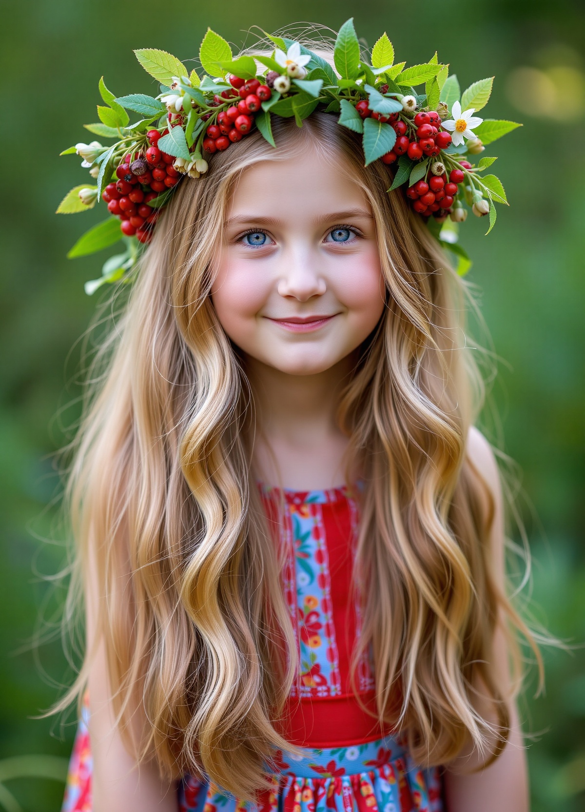 A high-resolution,  naturalistic,  portrait-style a girl 10 year-old on Tensor.Art