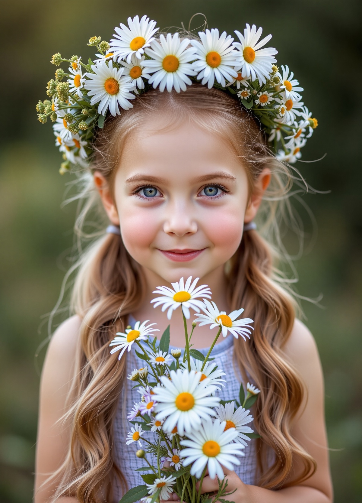A high-resolution,  naturalistic,  portrait-style a girl 5 year-old on Tensor.Art