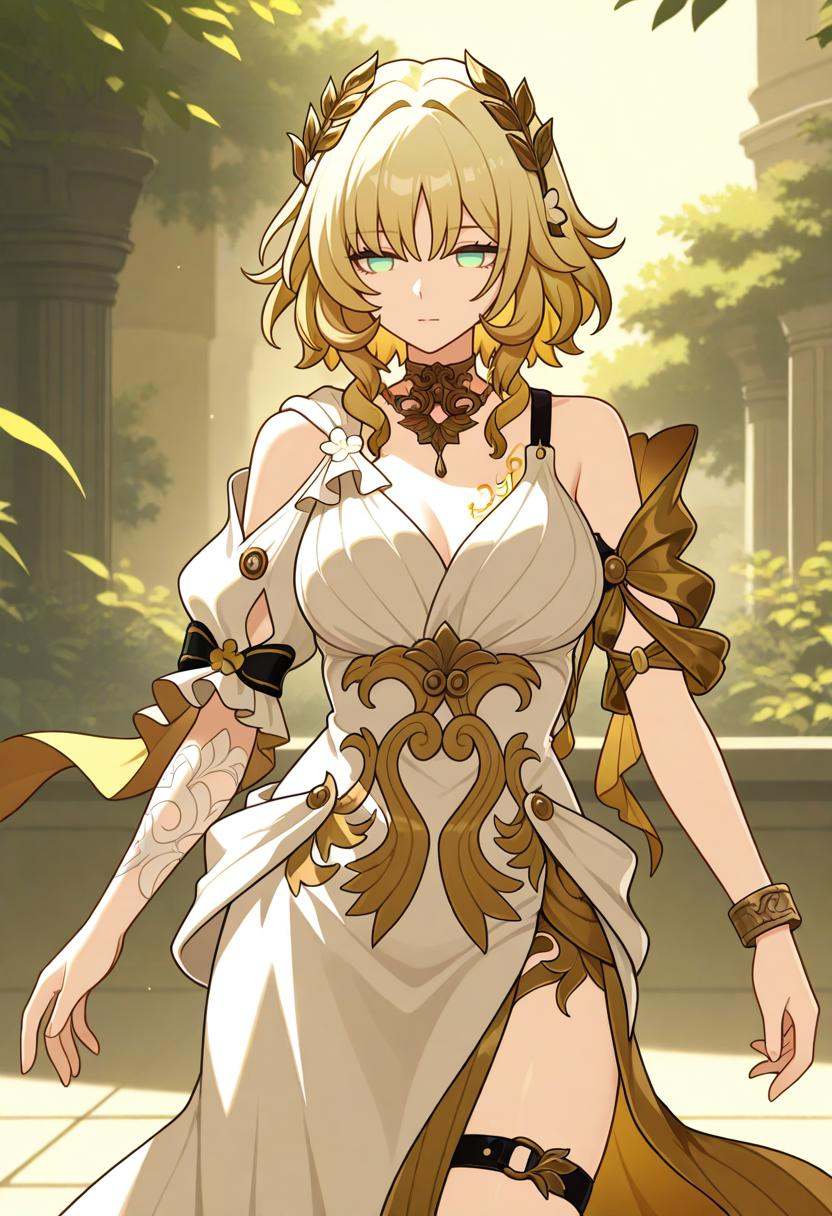 1girl,  aglaea \(honkai: star rail\),  breasts on Tensor.Art